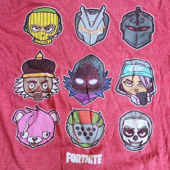 Fortnite Boys Red T-Shirt Size 14/16 - Picture 6 of 11